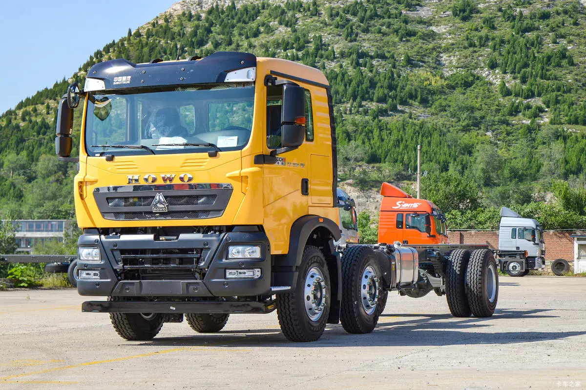 Sinotruck How TX Flatbed Cargo Truck-5