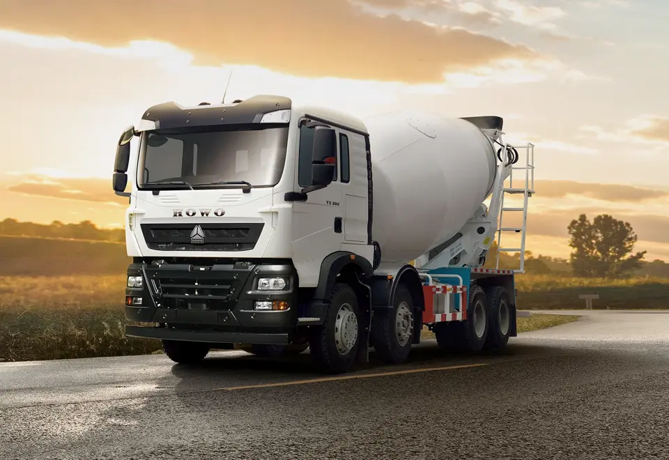 Sinotruk HOWO TX 8X4 Concrete Mixer Truck