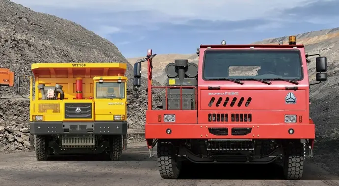 Sinotruk Howo 6×4 Mining Truck-5