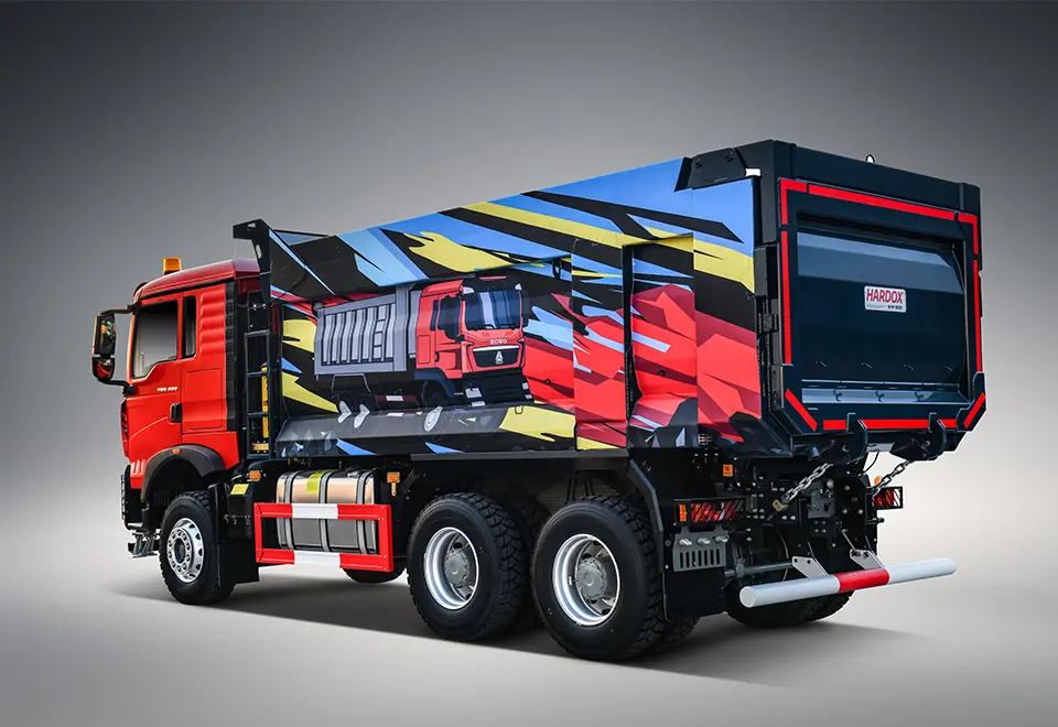 Sinotruk Howo TX 6×4 Tipper Truck (2)