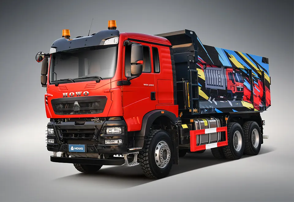 Sinotruk Howo TX 6×4 Tipper Truck (6)