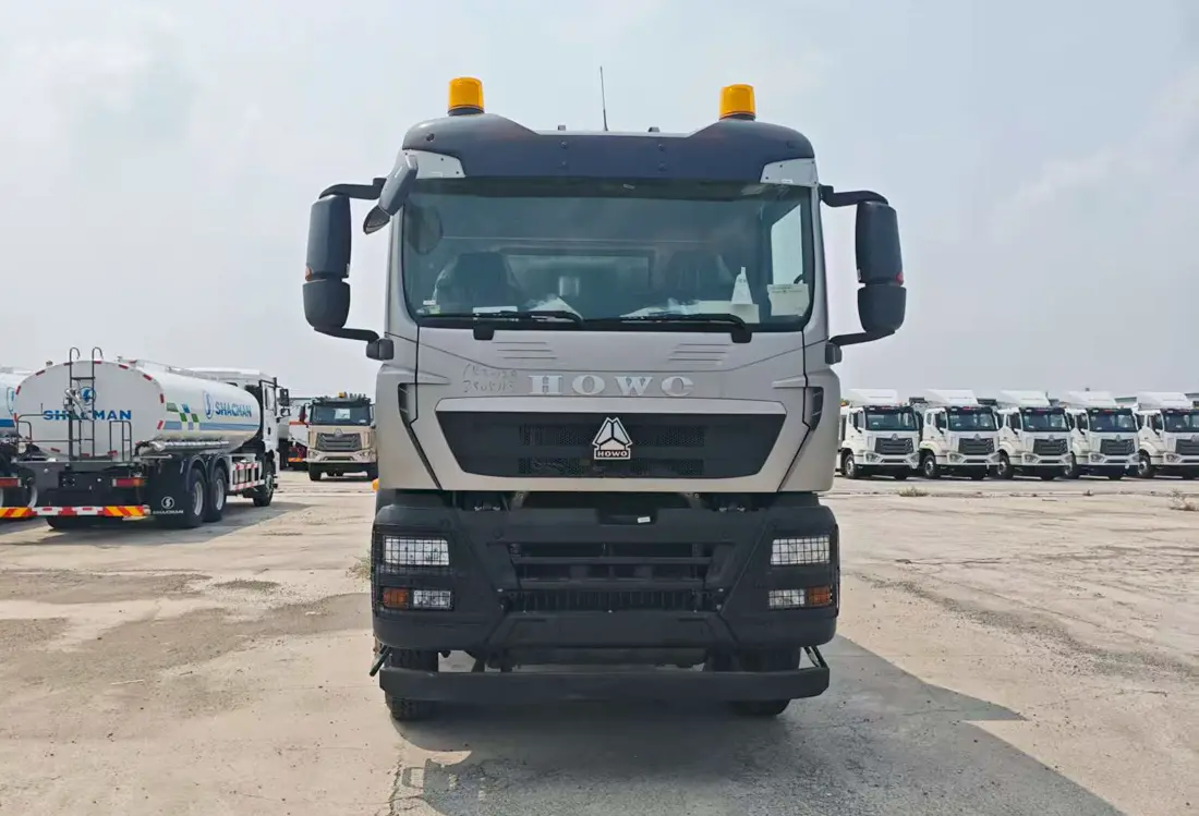 Used Howo TX 6×4 U-shaped Dump Truck-2