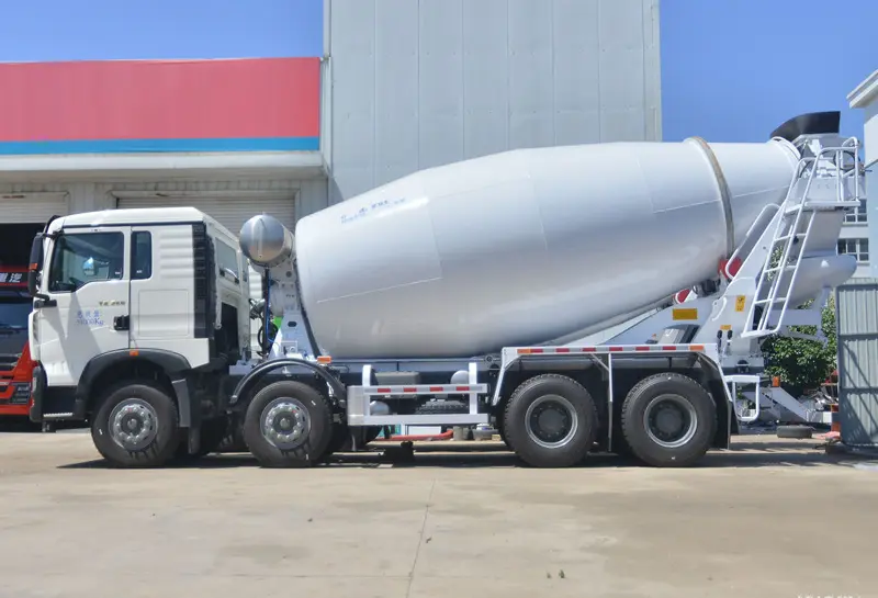 Used Sinotruk HOWO TX 8X4 Mixer Truck-2