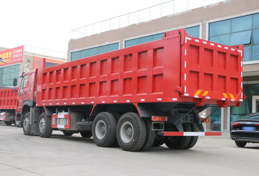 Used Sinotruk Howo-7 8×4 Tipper Truck-1