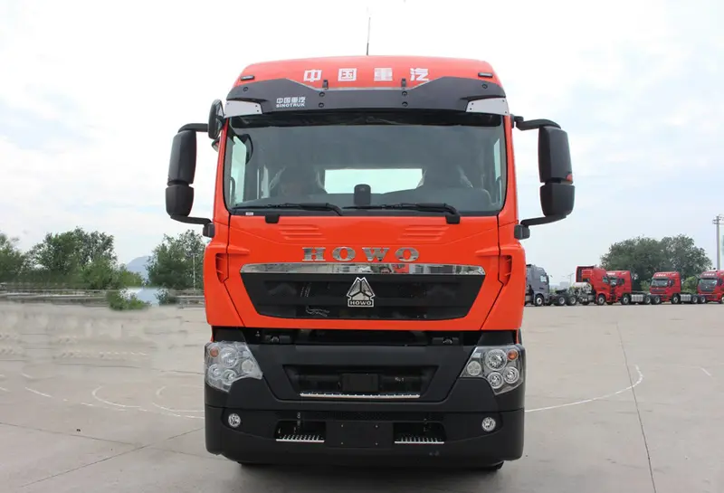 Used china Howo TX 4×2 Tractor Truck-3